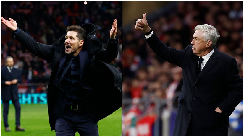 Simeone: ‘’Podignite ruku ako ste vidjeli dva dodira’’, Ancelotti: ‘’Ja nisam vidio, ali izgleda da je dirao’’