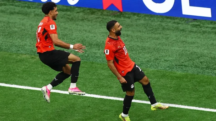 Marmoush i Salah slave gol Egipta. REUTERS/Lee Smith