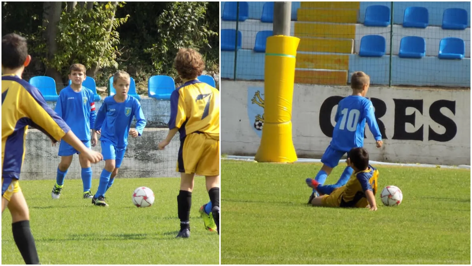 Počeci u NK Cres. Foto: Privatna arhiva