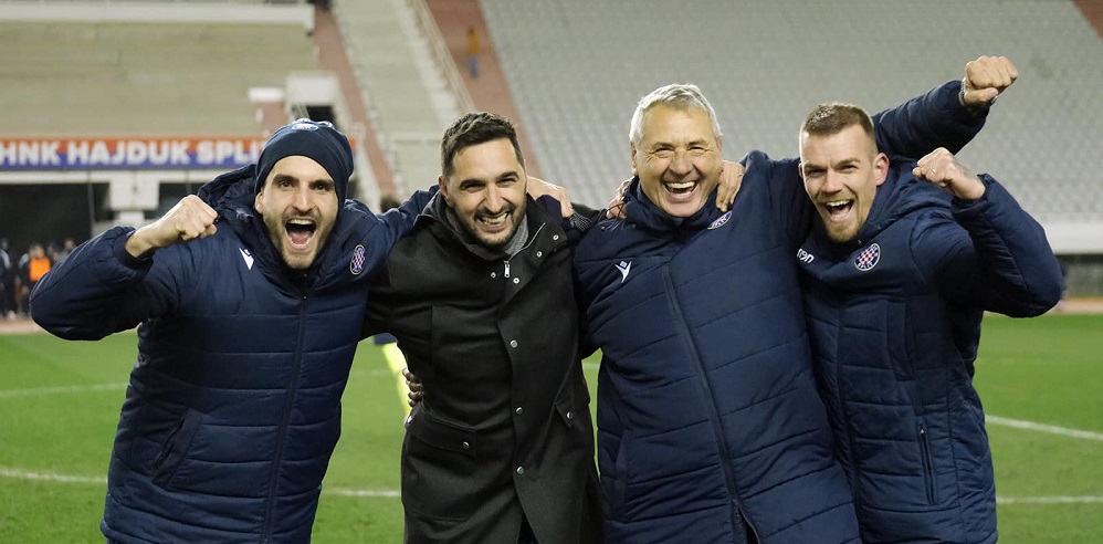 Trenerski stožer juniora Hajduka (Foto: Hajduk Split)