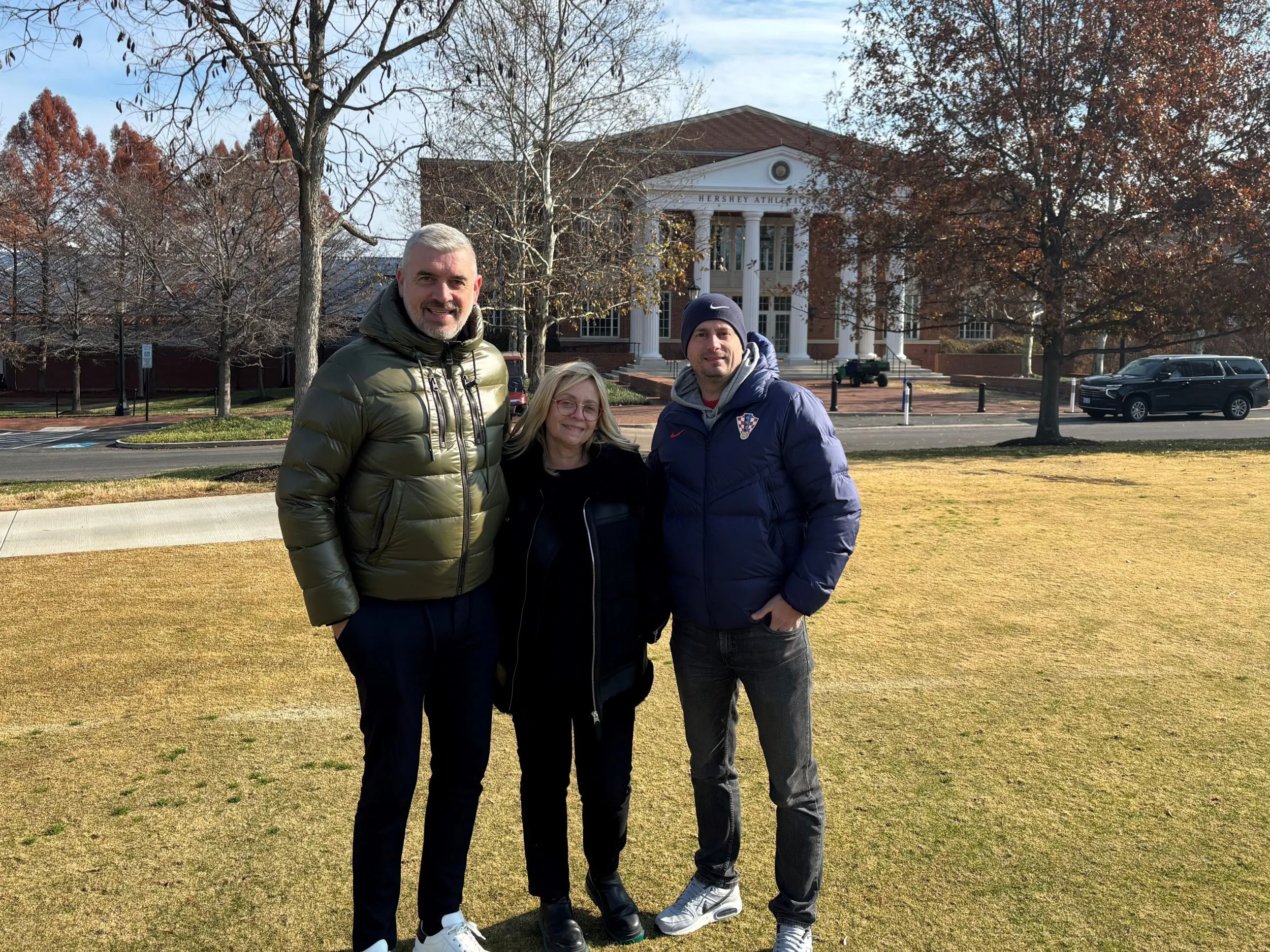 Pletikosa, Olivari i Pacak FOTO: HNS