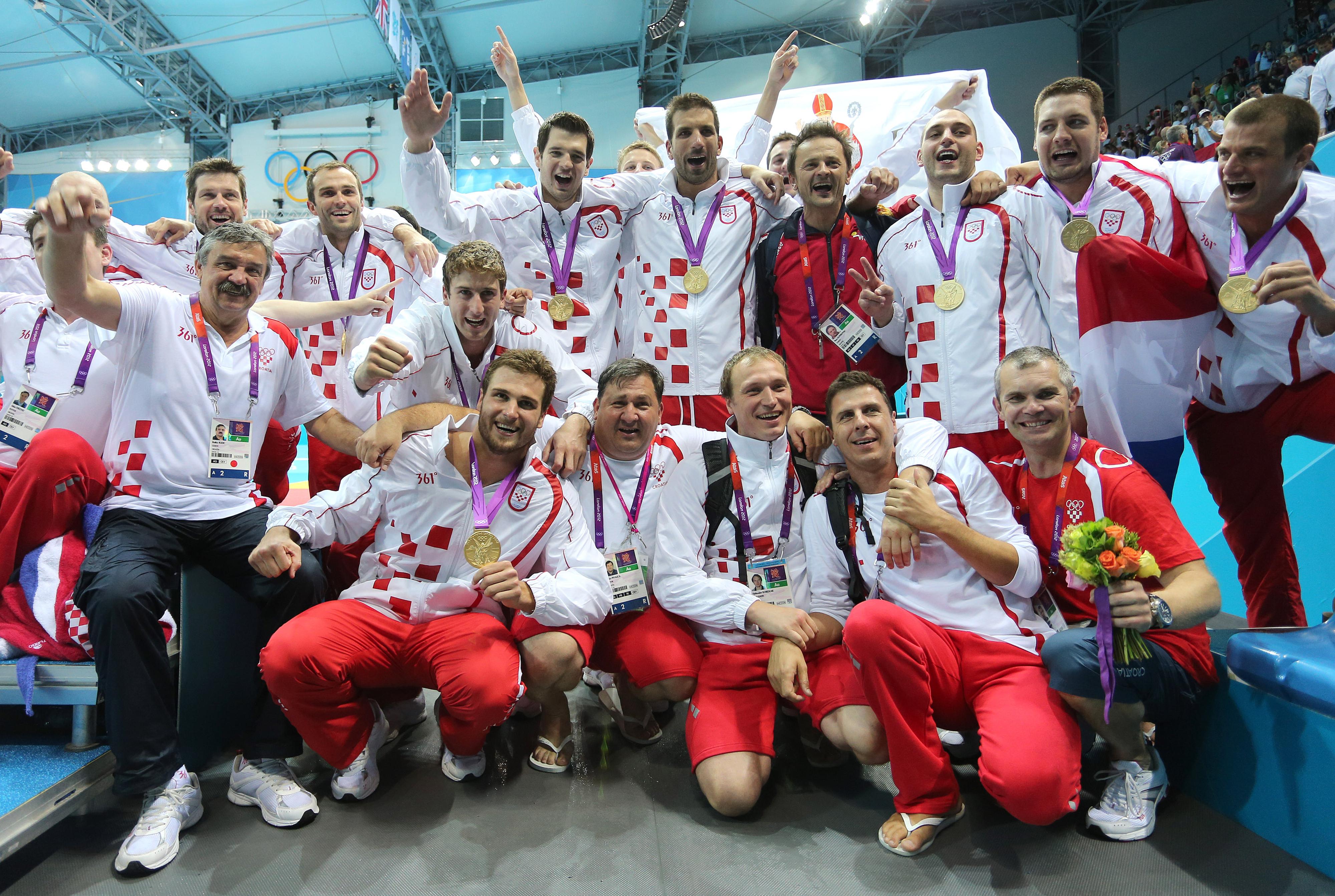 Hrvatska vaterpolo reprezentacija - olimpijski prvak 2008. (Igor Kralj/PIXSELL )