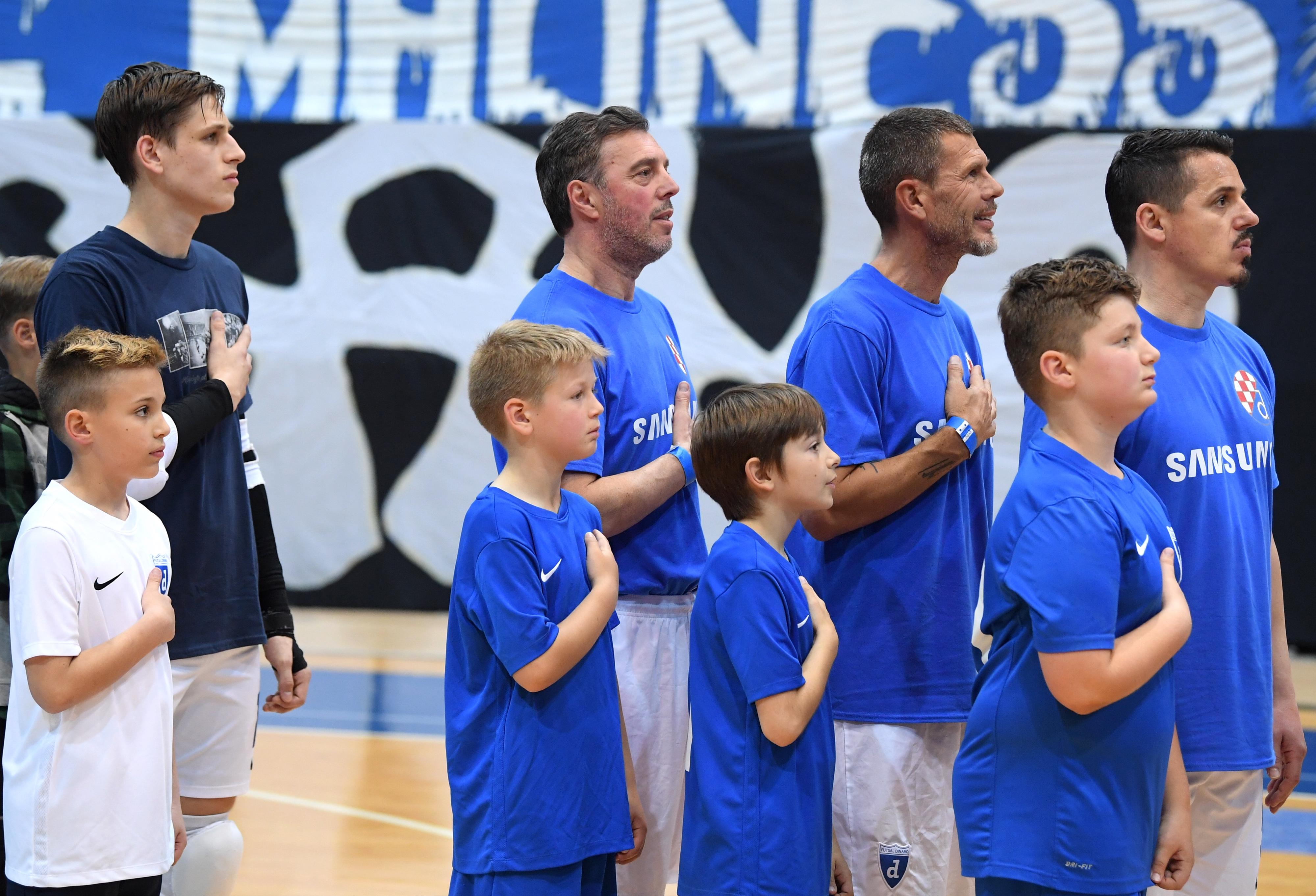 Kujtim Shala, Zvonimir Boban i Goran Vlaović na humanitarnoj utakmici za Slavka Ištvanića (Foto: Pixsell)