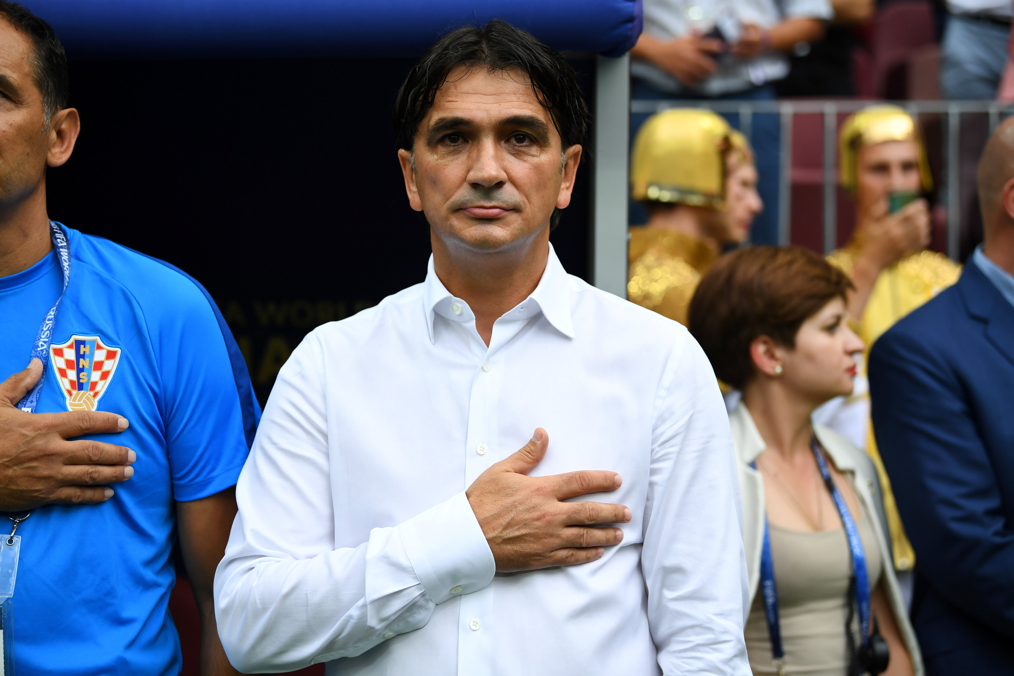 Zlatko Dalić pred finale Svjetskog prvenstva 2018. (Reuters)