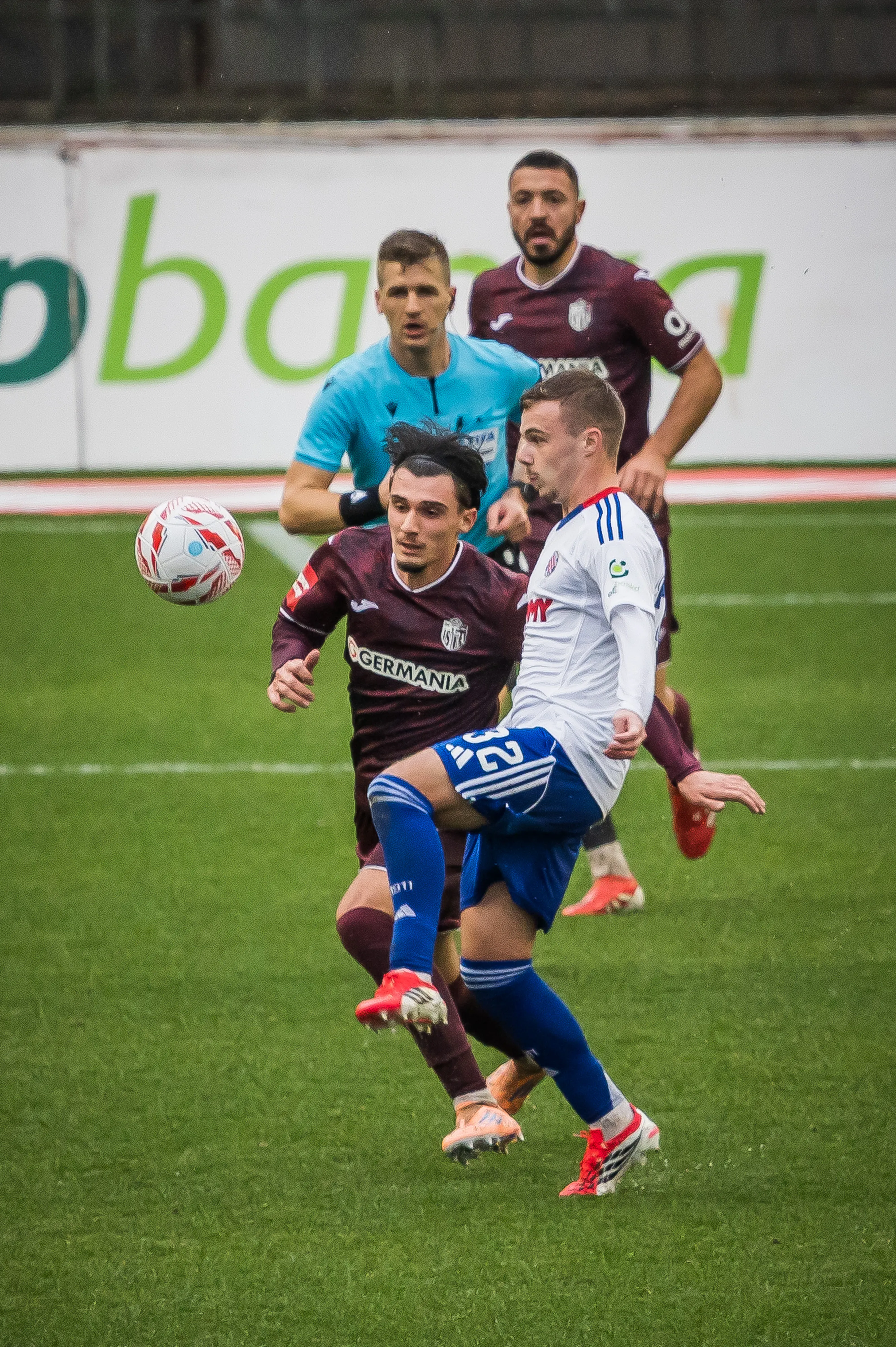 Dukanu Ahmetiju sve je bilo lakše dok mu je 'čuvao leđa' iskusni Josip Radošević. Foto: Zvonimir Barisin/PIXSELL