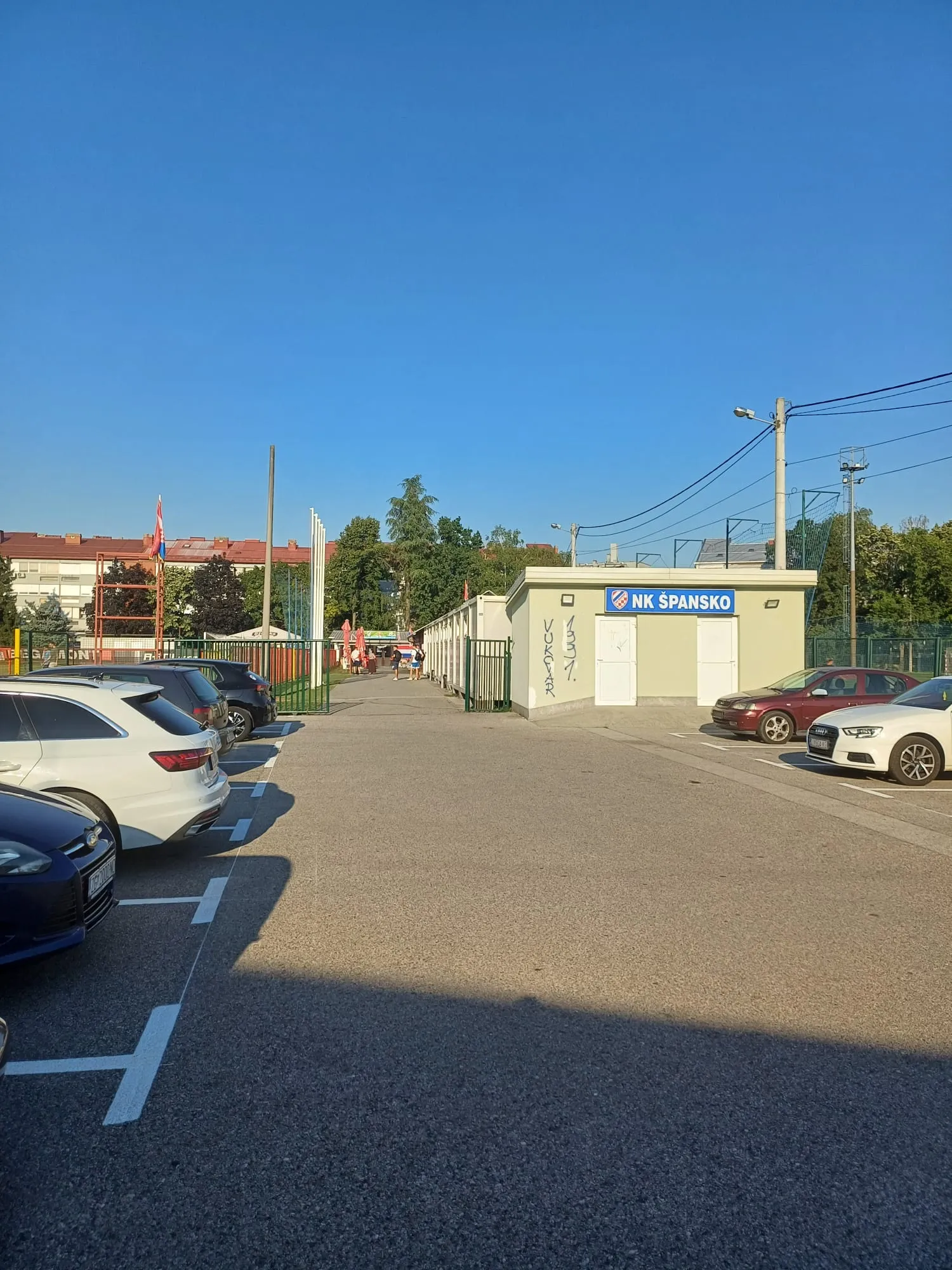 Probna utakmica odigrala se na Grabi, stadionu NK Špansko. Foto: Germanijak